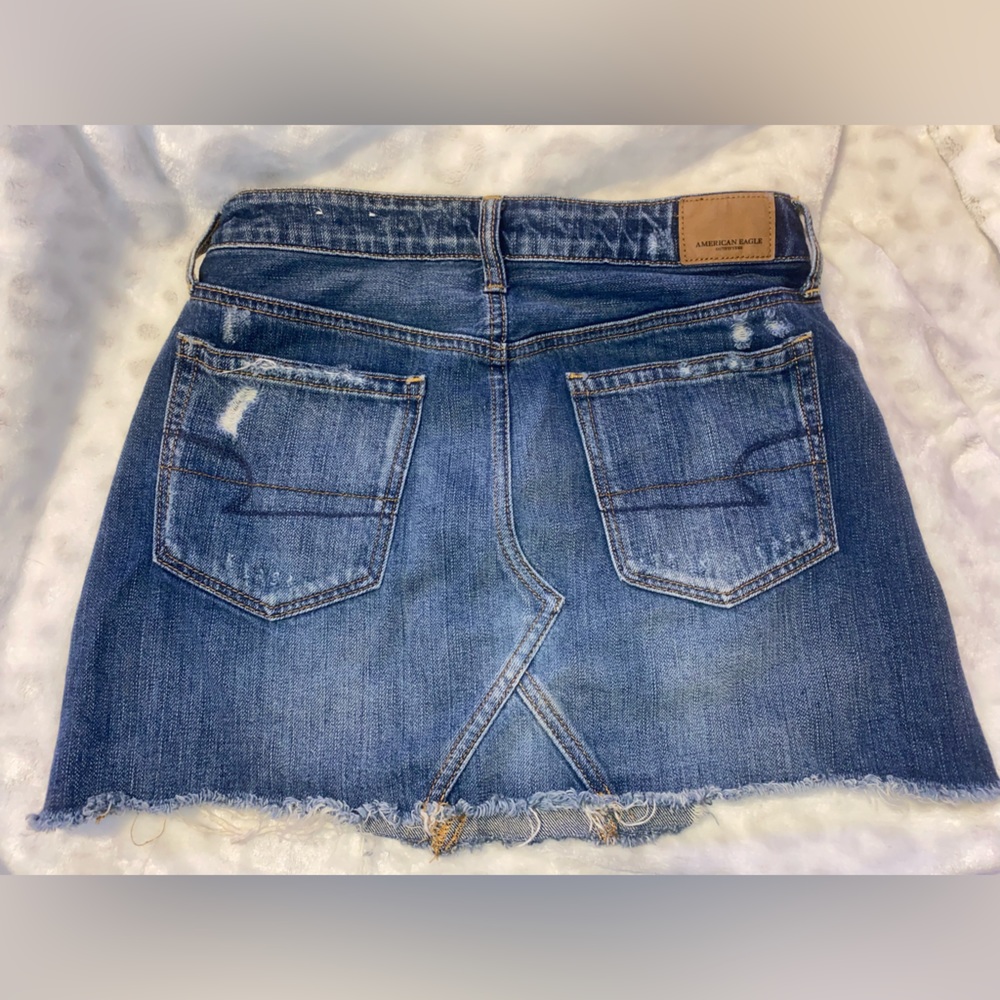American Eagle Jean Skirt - Picture 2 of 4